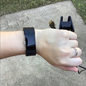 Black Fitbit Charge